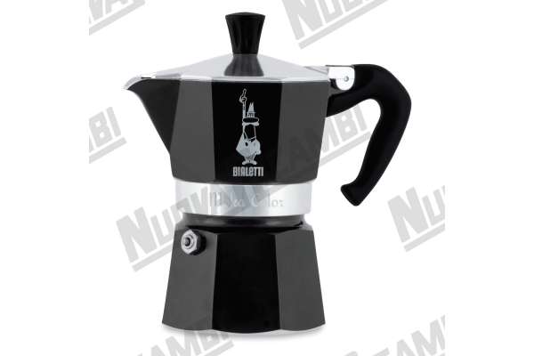 MOKA EXPRESS 6 CUPS BLACK