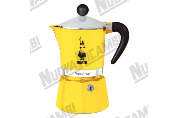 MOKA RAINBOW 6CUPS YELLOW