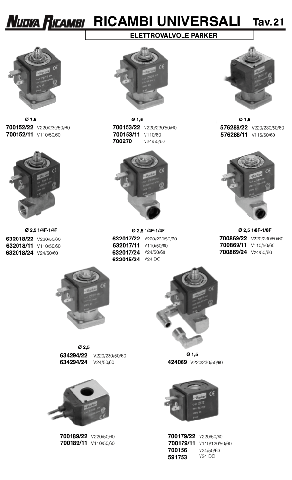 Elettrovalvole 12