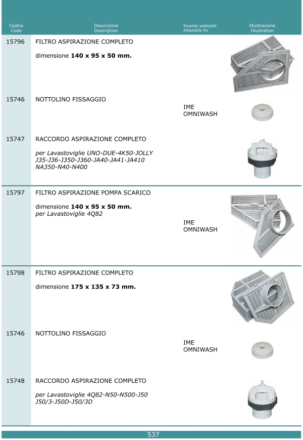 Filtri 537