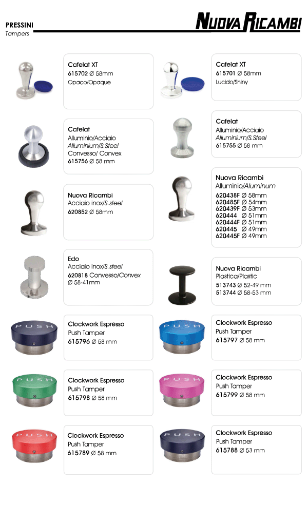 Tampers