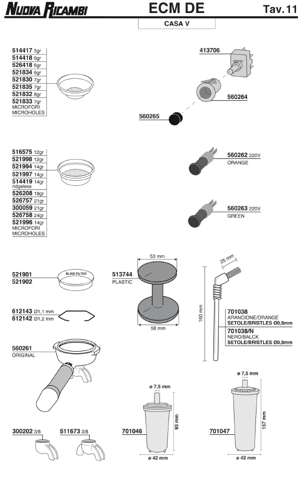 ECM DE 11