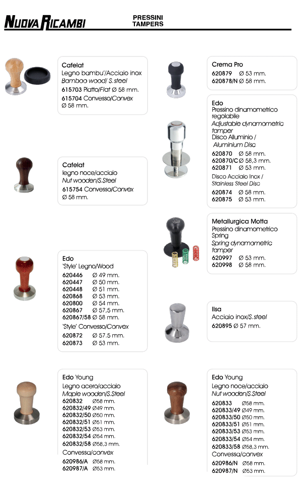 Tampers